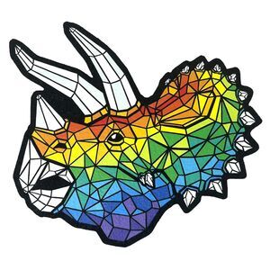 Moodmats Triceralost By Dominik Lupo 12" Full Color